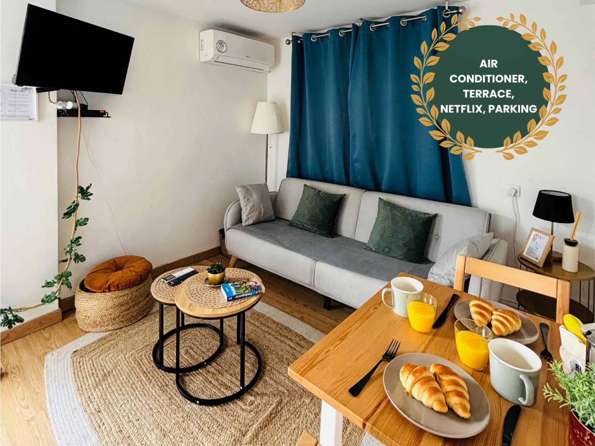 Appartement Avec Terrasse - Goupama Stadium, Eurexpo, Ldlc Arena, La Soie 보-앙-벨랭 외부 사진